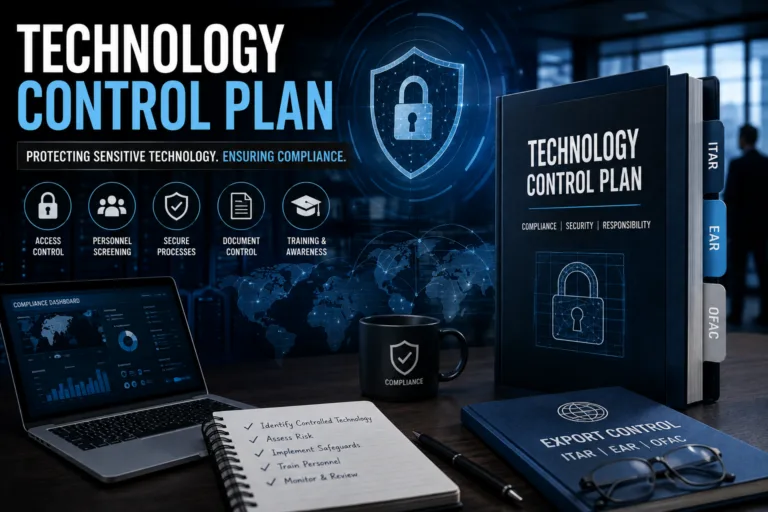 Technology Control Plan Explained: A Powerful Safeguard With Serious Compliance Stakes